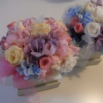 プリザーブドフラワー披露宴　贈呈ギフト