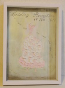 プリザーブドフラワー　ウェルカムボード