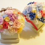 プリザーブドフラワー　披露宴贈呈ギフト