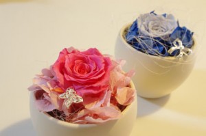 プリザーブドフラワー体験