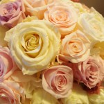 プリザーブドフラワー　ブーケ　優しいピンク