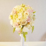 プリザーブドフラワー　ティアドロップブーケ