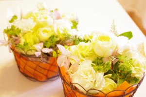 20110427生花フラワーアレンジメント教室体験レッスン