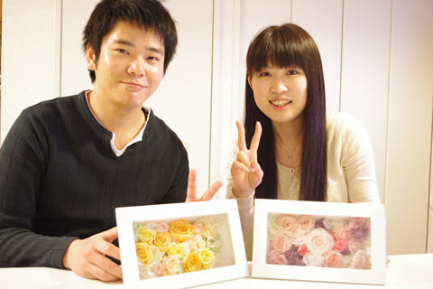 プリザーブド贈呈ギフト