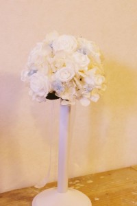 ラウンドブーケ　サムシングブルー