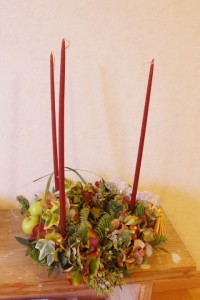 クリスマス　リースアレンジ